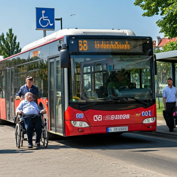 Czy opiekun osoby niepełnosprawnej płaci za bilet autobusowy?