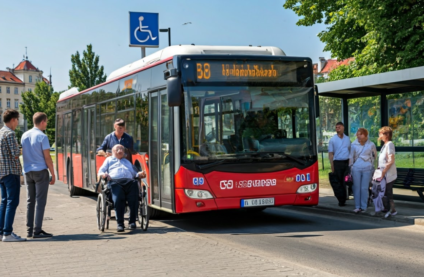 Czy opiekun osoby niepełnosprawnej płaci za bilet autobusowy?
