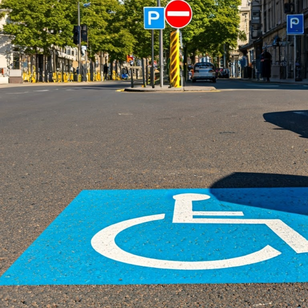 Do jakich znaków drogowych może nie stosować się osoba niepełnosprawna?